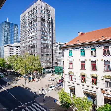 Central View Point Apartment Ljubljana Exteriör bild